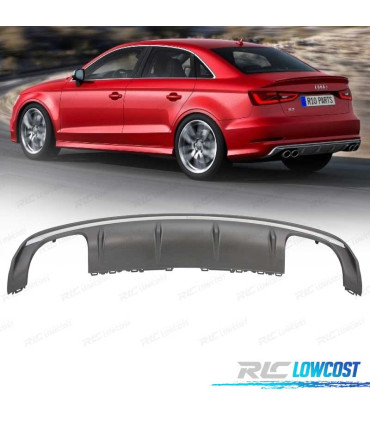 DIFFUSORE AUDI A3 8V SEDAN 13-16 LOOK S3