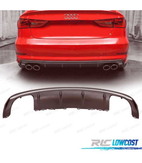 DIFFUSORE AUDI A3 8V SEDAN S LINE 13-16 LOOK S3