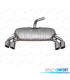 SILENZIATORE DI SCARICO AUDI A3 S LINE HATCHBACK 13-20 LOOK S3