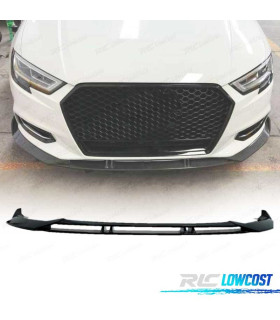 SPOILER LIP AUDI A3 S LINE BERLINA 17-20 LOOK RS3 ABT