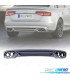 DIFFUSORE AUDI A4 B8 12-15 LOOK ABT TERMINALI DI SCARICO