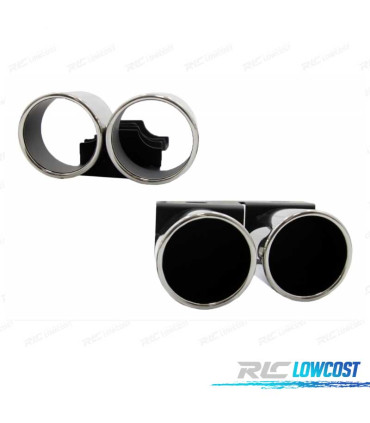 TERMINALI SCARICO AUDI LOOK S4 09-15