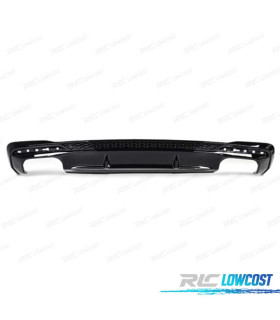 DIFFUSORE AUDI A4 B9 S LINE 19-23 LOOK S4 NERO LUCIDO
