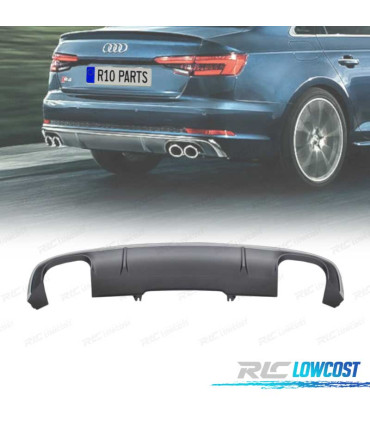 DIFFUSORE AUDI A4 B9 S LINE 16-19 LOOK S4