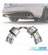 SILENZIATORE DI SCARICO PER AUDI A4 16-22 LOOK S4