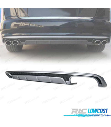 DIFFUSORE AUDI A6 16-18 LOOK S6