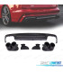 DIFFUSORE AUDI A6 S LINE 19- LOOK S6 + TERMINALI DI SCARICO