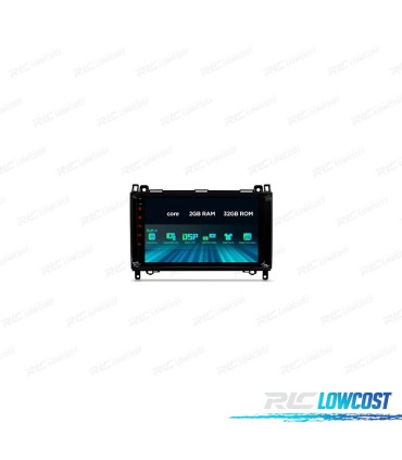 RADIO GPS ANDROID 13 PER MERCEDES A B VITO VIANO SPRINTER