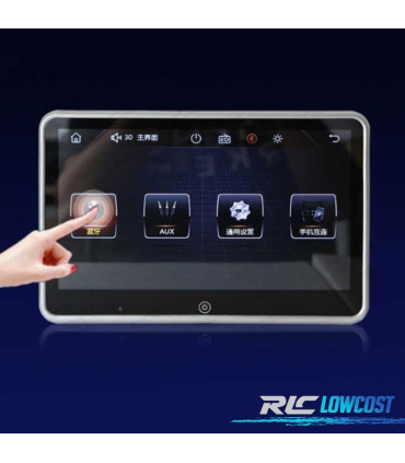 SCHERMO MULTIMEDIALE DA 10 POLLICI HD TOUCH USB SD POGGIATESTA