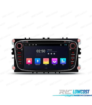 RADIO GPS ANDROID 11 PER FORD 08-11 NERO