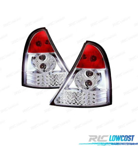 FANALI RENAULT CLIO II 98-01 CROMATI
