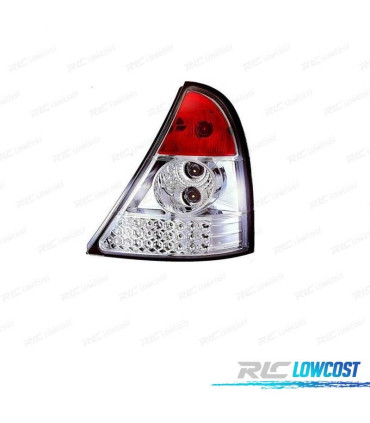 FANALI RENAULT CLIO II 98-01 CROMATI