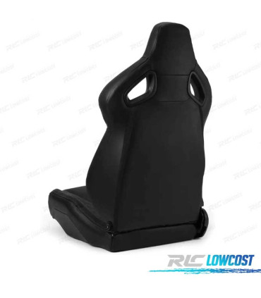 SEDILE BAQUET UNIVERSALE IN PELLE NERA STILE SPORTSTER