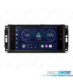 RADIO GPS ANDROID 12 PER DODGE JEEP CHRYSLER 07-11