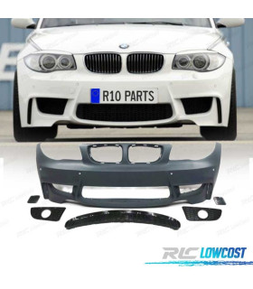PARAURTI ANTERIORE BMW E81 E87 E82 E88 06-10 LOOK 1M PDC