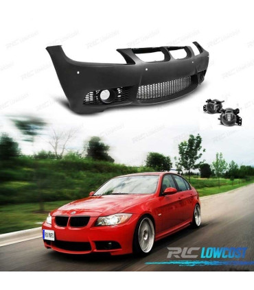PARAURTI BMW SERIE 3 E90 E91 05-08 LOOK M3 PDC FENDINEBBIA