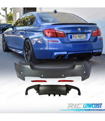 PARAURTI POSTERIORE BMW F10 LOOK M PDC 10-13