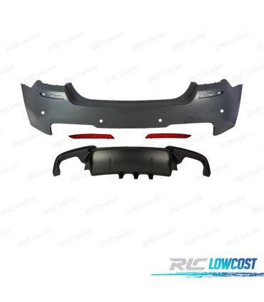 PARAURTI POSTERIORE BMW F10 LOOK M PDC 10-13