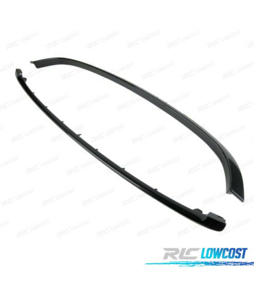 TELAI FARI GRIGLIA PER MINI R56 R57 R58 07-13 LOOK JCW NERO LUCIDO