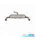 SILENZIATORE DI SCARICO VOLKSWAGEN VW GOLF 7 7.5 12-20 LOOK GTI