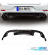 DIFFUSORE VOLKSWAGEN VW GOLF 7.5 17-20 LOOK R NERO LUCIDO