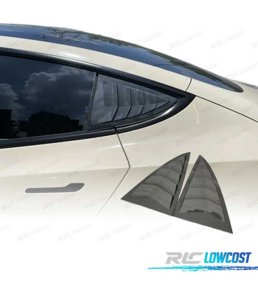 COPRI VETRI LATERALI TESLA MODEL 3 17-20 LOOK IN CARBONIO