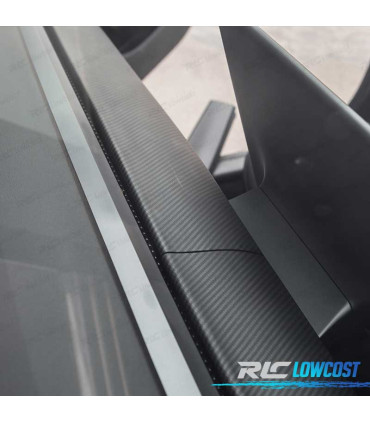 KIT DECORAZIONI INTERNE TESLA MODEL 3 17-20 STILE CARBONIO