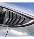 COPRI VETRI LATERALI TESLA MODEL Y 20- LOOK CARBONIO
