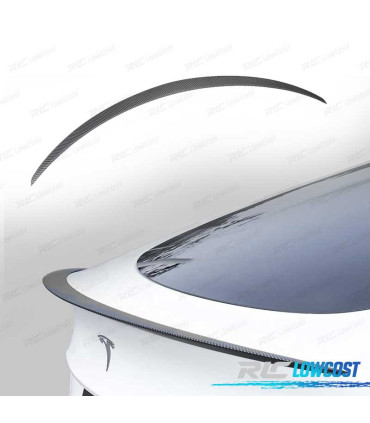 SPOILER ALETTONE TESLA MODEL Y 20- PERFORMANCE IN CARBONIO