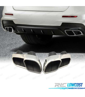 TERMINALI SCARICO MASERATI GHIBLI 14- LOOK S CROMATO