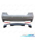 PARAURTI POSTERIORE BMW F30 12-19 LOOK M TECH PDC DOPPIO SCARICO