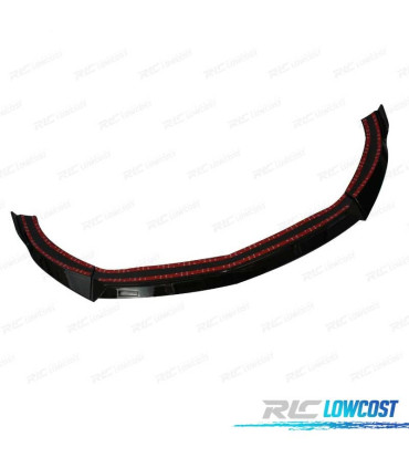 SPOILER LIP PER MERCEDES CLA W117 AMG 14-18 LOOK BRABUS NERO LUCIDO