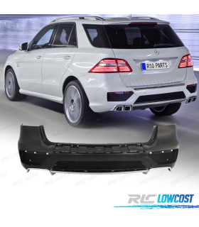 PARAURTI POSTERIORE MERCEDES CLASSE ML W166 11-16 LOOK AMG 63 PDC