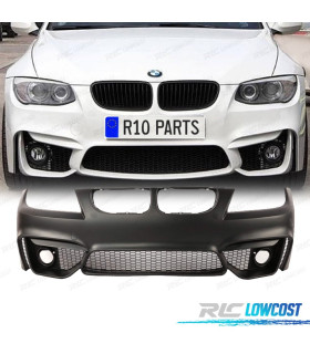 PARAURTI ANTERIORE BMW E90 E91 08-12 LOOK M4 GRIGLIE NEBBIA