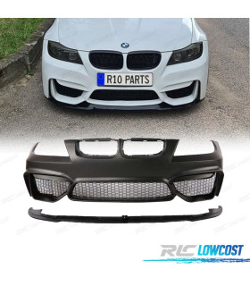 PARAURTI ANTERIORE PER BMW E90 E91 05-08 LOOK M4 SPOILER LIP