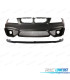 PARAURTI ANTERIORE PER BMW E90 E91 05-08 LOOK M4 PDC GRIGLIE NEBBIA SPOILER LIP