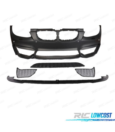 PARAURTI ANTERIORE BMW E92 E93 06-10 LOOK M4 PDC + SPOILER LIP