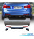 PARAURTI POSTERIORE BMW F30 12-19 LOOK M TECH PDC DOPPIO SCARICO