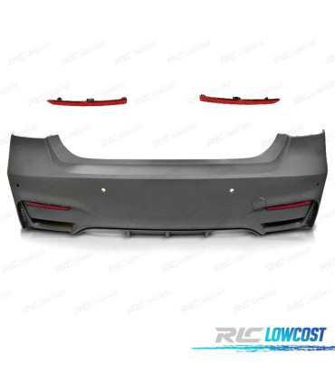 PARAURTI POSTERIORE BMW F30 11-18 LOOK M3 PDC