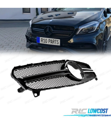 GRIGLIA MERCEDES CLASSE A W176 15-18 LOOK AMG A45 NERO LUCIDO