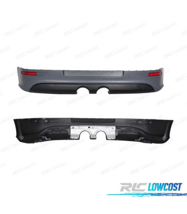 DIFFUSORE PER VOLKSWAGEN VW GOLF 5 03-08 SILENZIATORE DI SCARICO LOOK R32