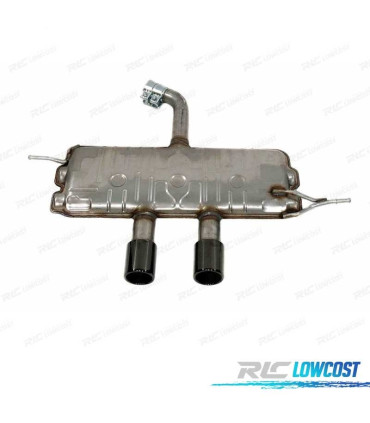 DIFFUSORE PER VOLKSWAGEN VW GOLF 5 03-08 SILENZIATORE DI SCARICO LOOK R32