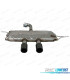 DIFFUSORE PER VOLKSWAGEN VW GOLF 5 03-08 SILENZIATORE DI SCARICO LOOK R32