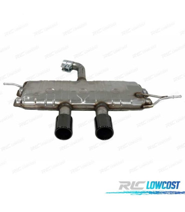 DIFFUSORE PER VOLKSWAGEN VW GOLF 5 03-08 SILENZIATORE DI SCARICO LOOK R32