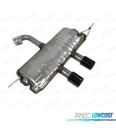 DIFFUSORE PER VOLKSWAGEN VW GOLF 5 03-08 SILENZIATORE DI SCARICO LOOK R32