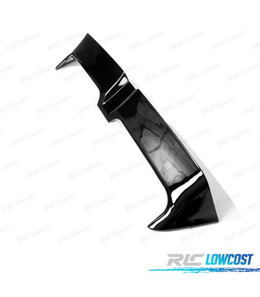 SPOILER ALETTONE PER VOLKSWAGEN VW POLO MK5 09-17 IN ABS LOOK OETTINGER NERO LUCIDO