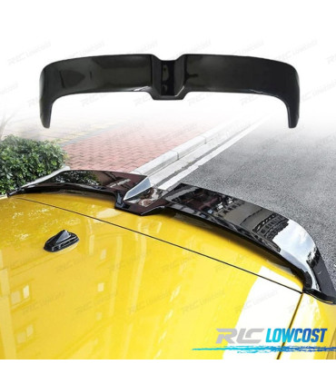 SPOILER ALETTONE PER VOLKSWAGEN VW POLO MK5 09-17 IN ABS LOOK OETTINGER NERO LUCIDO
