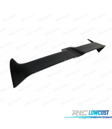 SPOILER ALETTONE PER VOLKSWAGEN VW POLO MK5 09-17 IN ABS LOOK OETTINGER NERO LUCIDO
