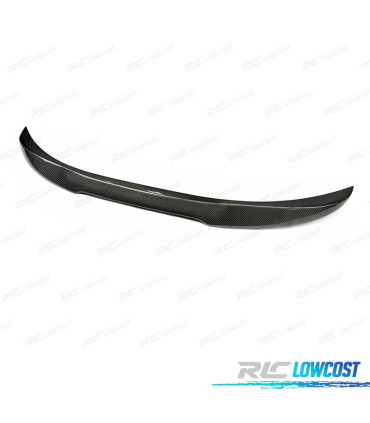 SPOILER ALETTONE PER BMW F10 10-17 LOOK M4 IN CARBONIO