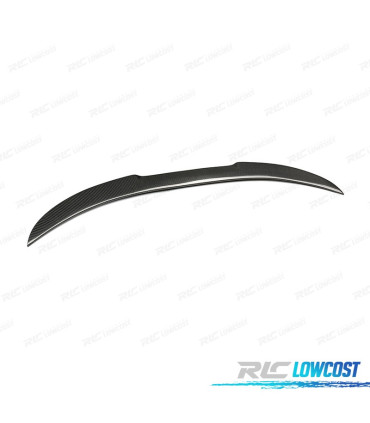 SPOILER ALETTONE PER BMW F10 10-17 LOOK M4 IN CARBONIO